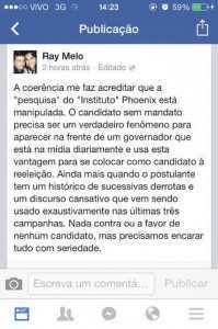 opinião ray melo