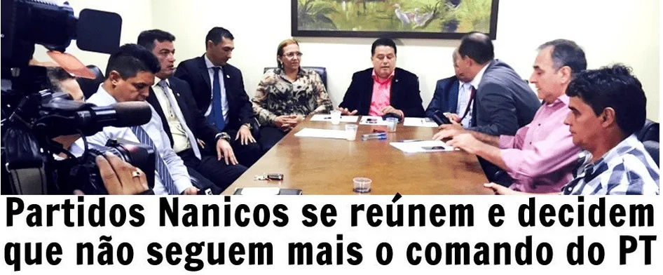 partidos nanicos e dispensáveis