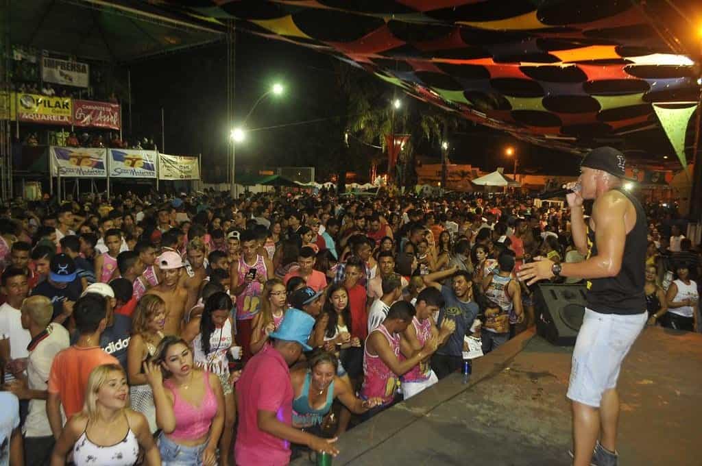 carnaval sena palco