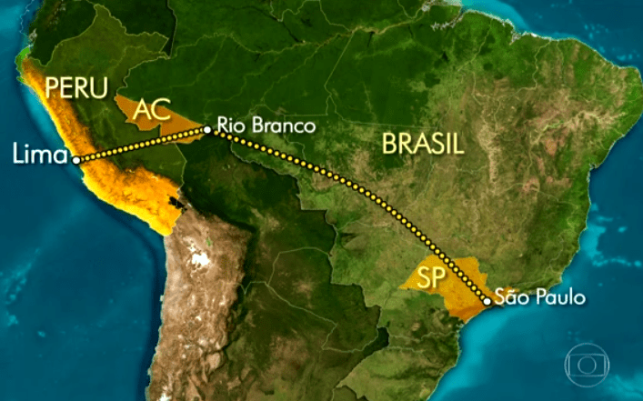 Matéria do 'Bom (?) Dia Brasil' sobre rodovia do Pacífico é para enganar  bobo 