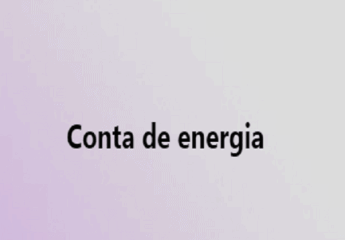 conta de energia