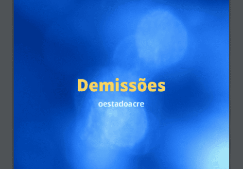 demissões