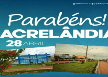 Acrelândia comemora aniversário