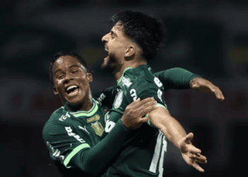 Vitória suada do Palmeiras