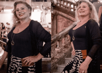 Atriz Vera Fischer encanta no Rio