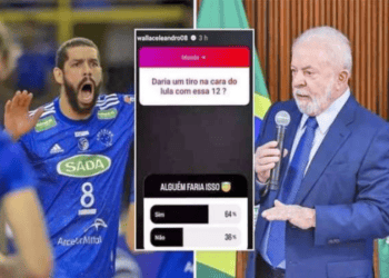 Após falar em tiro em Lula, Wallace é suspenso da Superliga