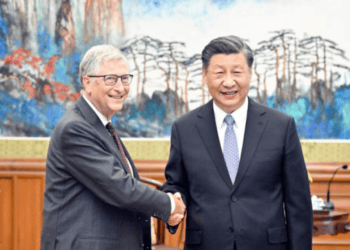 Bill Gates e Xi Jinping: IA