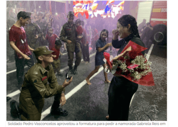 239 novos Bombeiros (e teve até pedido de casamento)..📷