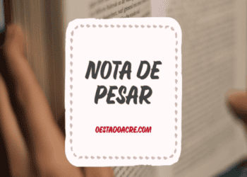 NOTA DE PESAR
