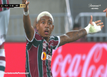 FLUMINENSE 2 X 2 INTERNACIONAL – Libertadores – Ida – Semifinal
