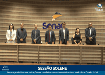 Sessão solene da Assembleia em Cruzeiro do Sul
