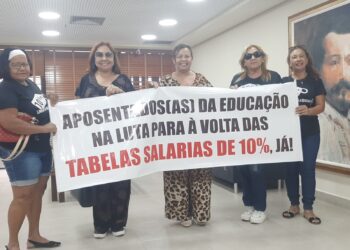 Aposentados da Educação: a luta por 10% de justiça (📹)