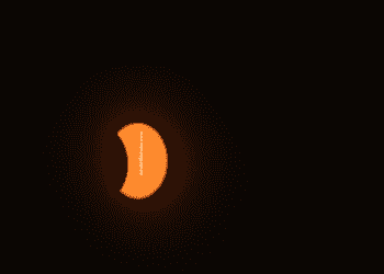 Ao vivo do céu: assista ao eclipse solar…☀️🌒✨