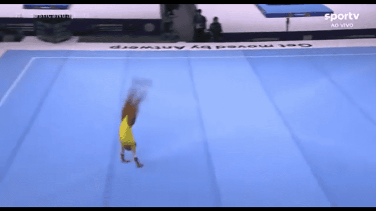 QUE SOLO…Rebeca Andrade para o Brasil…!