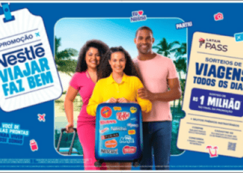 Inédita parceria entre Nestlé e Latam Pass