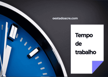 tempo de trabalho logo