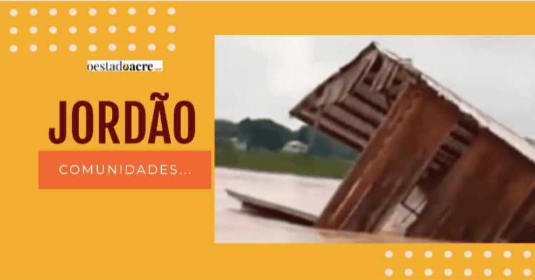 Vídeo mostra casa arrastada pelo Rio Tarauacá: Que tempos..!