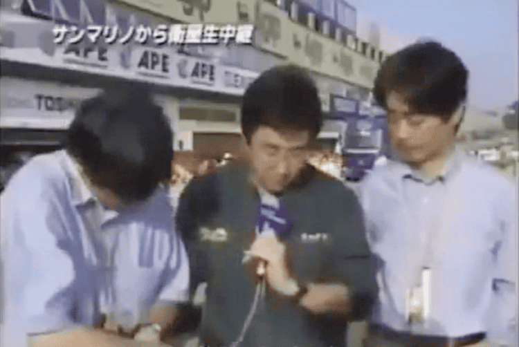 Senna 30: jornalistas japoneses choram 📹
