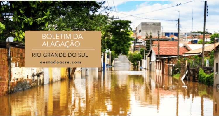 Boletim das alagações, 5 mai.