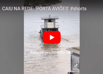 Caiu na rede: ‘porta aviões’