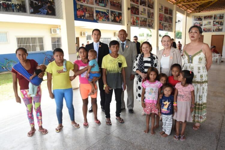 Judiciário atende povos originários e reeducandos em Sena Madureira