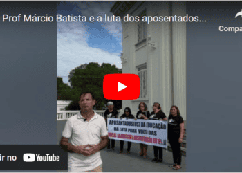 Prof. Márcio Batista (a luta dos aposentados não para)…