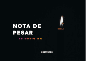 nota de pesar