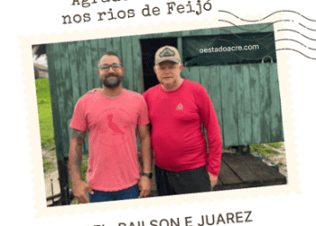 Prefeito eleito Del. Railson e vice Juarez visitam aldeias em Feijó…📹