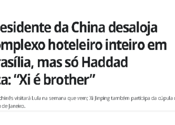 É a China, brother!