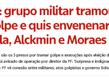 PF diz que plano de execução de Lula e Alckmin foi discutido na casa do general Braga Neto