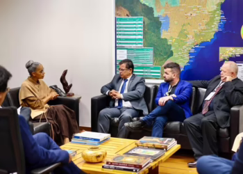 Em Brasilia, dep Gonzaga trata com Marina liberação de viveiros para impulsionar agricultura