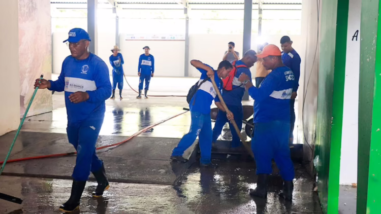 PMRB já se prepara para os alagações devido cheia do Rio Acre