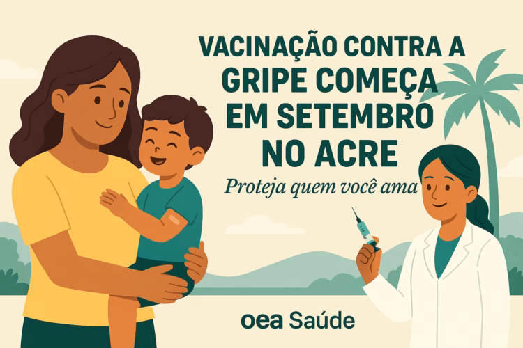 Vacinação contra a gripe começa só em setembro no Acre