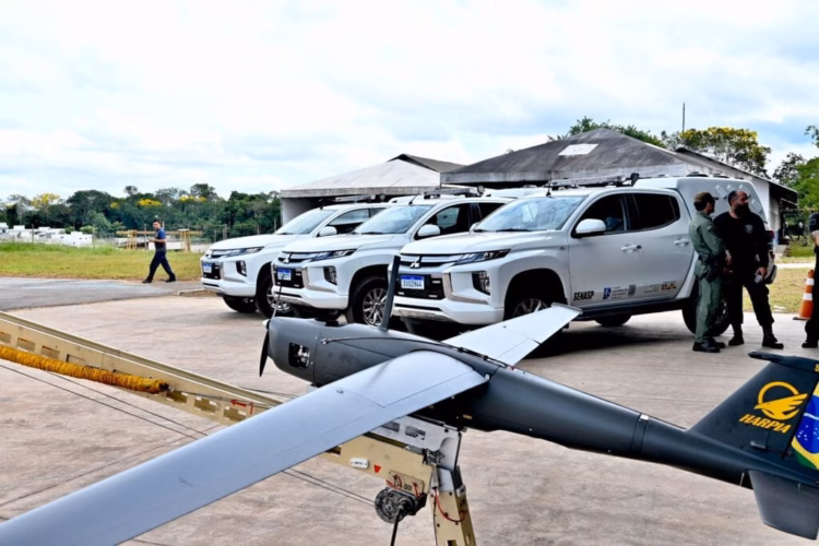 Acre testa drone na segurança