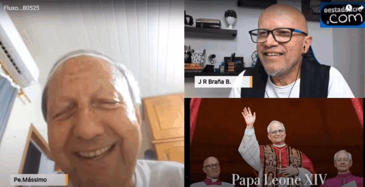 Padre Massimo no Fluxo: ‘Papa Francisco respondeu minha carta’ — agora quer escrever ao Papa Leão 14 sobre a Cidade do Povo 📹