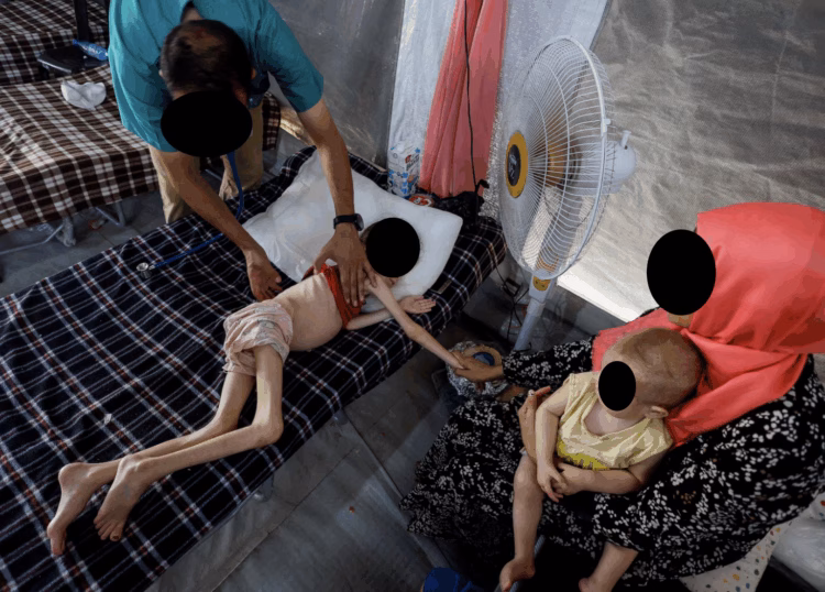 Em Gaza, a fome também é uma arma