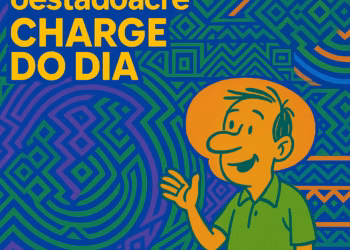 Charge oestadoacre faz céu rir com novo Papa