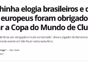 Mais um com complexo de vira-lata