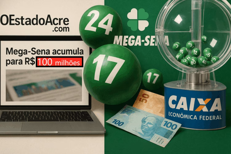 Mega-Sena vai a R$ 100 milhões