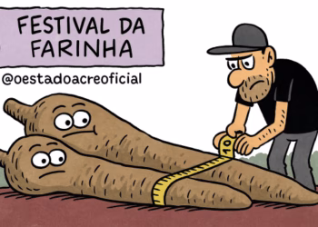 Macaxeiras gigantes roubam a cena no festival acreano