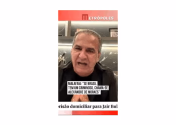 Mais uma vez, o Pr. Malafaia chama Min. Moraes de “criminoso”📹