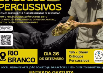 Ritmos Brasileiros encerram turnê no Acre com show gratuito em Rio Branco