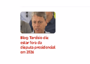 Primeiro a desistir da corrida presidencial…