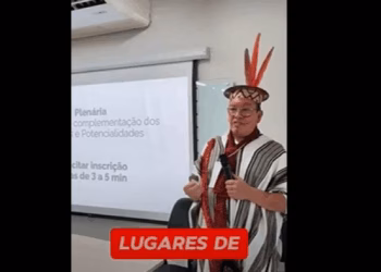 Francisco Pyãko cobra proteção da Amazônia em oficina no Juruá📹