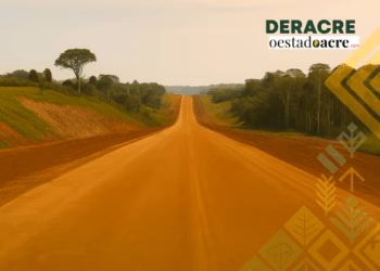 Deracre avança na obra da Avenida Idelfonso Cordeiro, em Cruzeiro do Sul