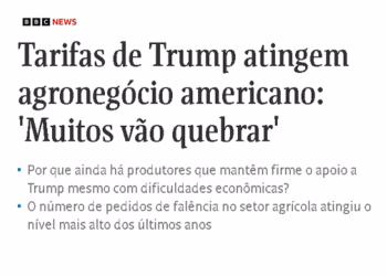 Quando um governo é desastrado…