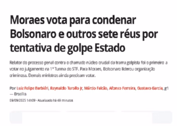 Voto do Xandão sem surpresa, voto de F. Dino faz 2 a 0 por condenação e as ameaças de Donaldo