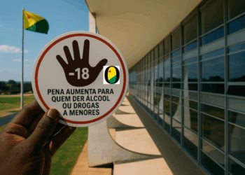 Pena aumenta para quem der álcool ou drogas a menores