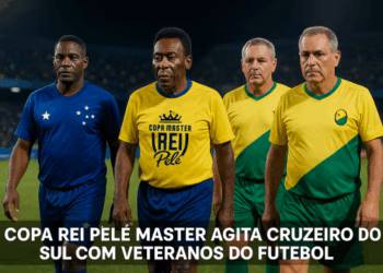 Copa Rei Pelé Master agita Cruzeiro do Sul com veteranos do futebol