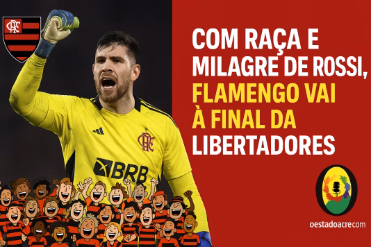 Rossi segura tudo e FLA vai à final da Libertadores📹
